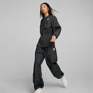 Dare To Woven Jacket Women, PUMA Black, extralarge-GBR