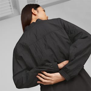 DARE TO Woven Women's Jacket, PUMA Black, extralarge-IND
