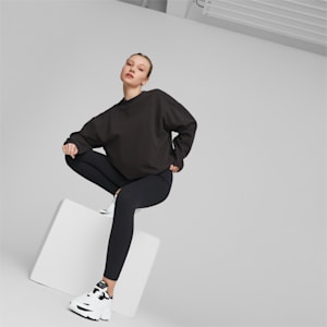 ウィメンズ インフューズ モックネック スウェットシャツ, PUMA Black