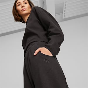 Infuse Women's Wide Trackpants, PUMA Black