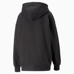 Downtown Women's Graphic Hoodie, PUMA Black, extralarge