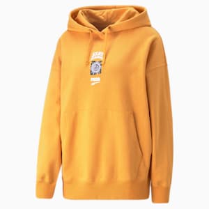 Downtown Women's Graphic Hoodie, Desert Clay, extralarge