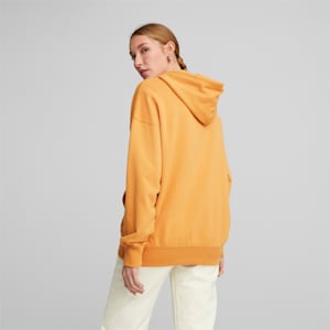 Sudadera gráfica con  gorra Downtown para mujer, Desert Clay