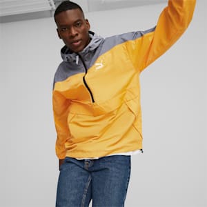 メンズ THE PUMA ウィンドブレーカー, Clementine, extralarge-JPN