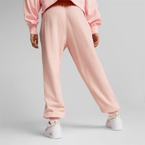 DOWNTOWN Women's Relaxed Fit Sweat Pants, Rose Dust, extralarge-IND