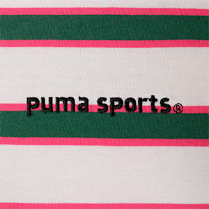 ウィメンズ PUMA TEAM 半袖 Tシャツ, PUMA White-Yarn dye