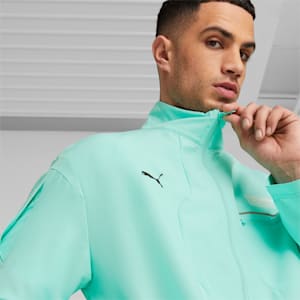 Mercedes-AMG Petronas Motorsport Men's Woven Statement Jacket, Mint