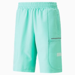 Mercedes AMG Petronas F1 Statement Woven Men's Regular Fit Shorts, Mint, extralarge-IND