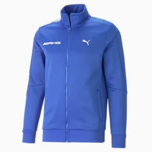 Mercedes AMG Petronas MT7 Men's Regular Fit Track Jacket, Royal Sapphire, extralarge-IND