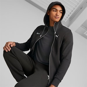 メンズ メルセデス MAPF1 フーテッド ジャケット, PUMA Black