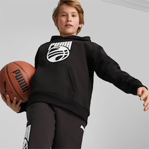 Posterize Basketball Hoodie Youth, PUMA Black