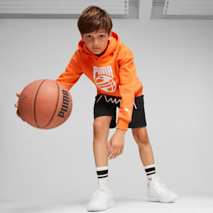 Posterize Big Kids' Basketball Hoodie, Hot Heat, extralarge