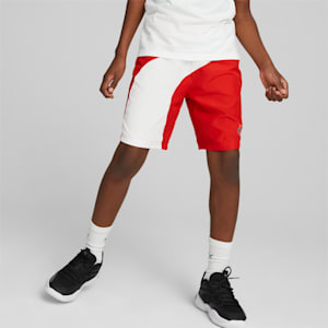 Basketball Clyde Boys' Shorts, For All Time Red, extralarge-IND