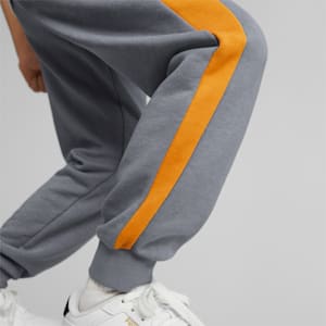 PUMA Mates T7 Little Kids Sweatpants, Gray Tile