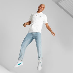 Mercedes AMG Petronas Cloudspun Men's Polo, PUMA White