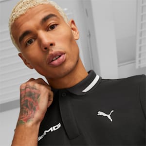 Mercedes-AMG Petronas Motorsport Men's Polo Shirt, PUMA Black