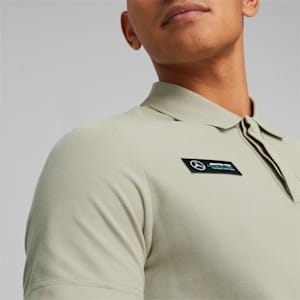 Mercedes AMG Petronas Men's Polo, Birch Tree