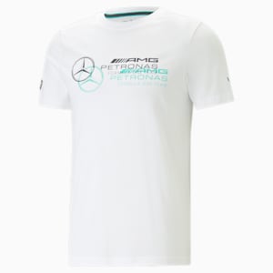 メンズ メルセデス MAPF1 ロゴ 半袖 Tシャツ, PUMA White