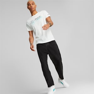メンズ メルセデス MAPF1 ロゴ 半袖 Tシャツ, PUMA White