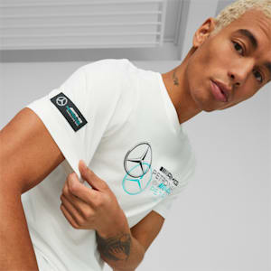 Mercedes-AMG Petronas Motorsport Logo Tee, PUMA White