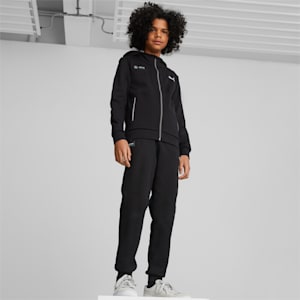 Mercedes-AMG Petronas Motorsport Hooded Sweat Jacket Youth, PUMA Black