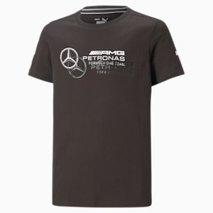 Mercedes-AMG Petronas Motorsport Logo Tee Youth, PUMA Black