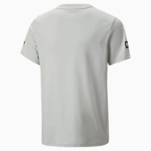 Mercedes AMG Petronas F1 Essential Car Graphic Youth Regular Fit T-Shirt, Mercedes Team Silver, extralarge-IND