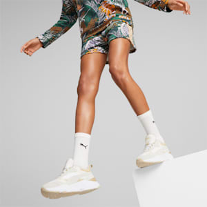 Shorts estampados T7 Vacay Queen para jóvenes, Dusty Tan