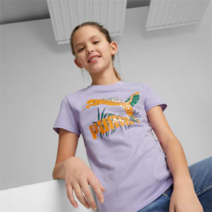 Classics Graphic Girls T-Shirt, Vivid Violet, extralarge-IND