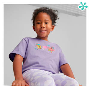 PUMA x SPONGEBOB Kids' T-Shirt, Vivid Violet