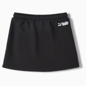 PUMA x SPONGEBOB Kids' Skirt, PUMA Black