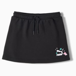 PUMA x SPONGEBOB Kids' Regular Fit Skirt, PUMA Black, extralarge-IND
