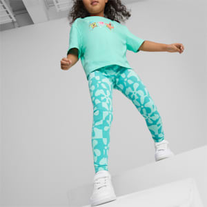 PUMA x SPONGEBOB Kids' Leggings, Mint