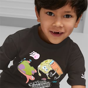 PUMA x SPONGEBOB Kids' T-Shirt, PUMA Black