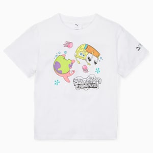T-shirt PUMA x SPONGEBOB, jeunes enfants, Blanc PUMA