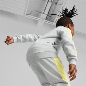 PUMA x SPONGEBOB T7 Jacket Kids, Light Gray Heather, extralarge-GBR