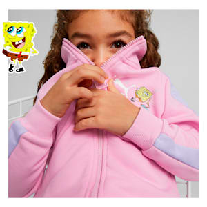 PUMA x SPONGEBOB T7 Kids' Regular Fit Jacket, Lilac Chiffon, extralarge-IND