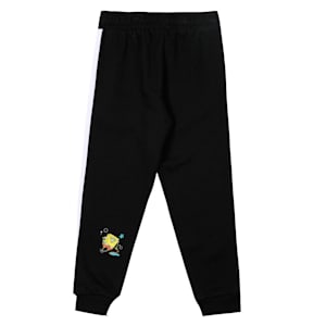 PUMA x SPONGEBOB T7 Kids' Regular Fit Pants, PUMA Black, extralarge-IND