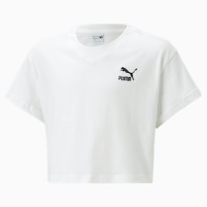 Classics Tee Youth, PUMA White, extralarge-GBR