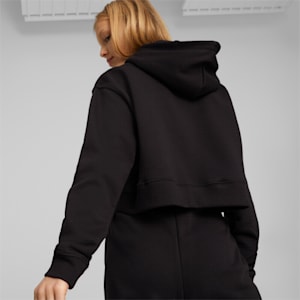 Sudadera con  gorra Classics para jóvenes, PUMA Black
