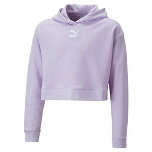 キッズ ガールズ CLASSICS フーディー 128-164cm, Vivid Violet, extralarge-JPN