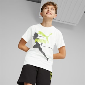 PUMA X MIRACULOUS Youth T-Shirt, PUMA White