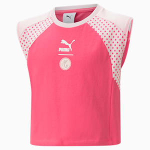 PUMA x MIRACULOUS SL Tee Youth, Glowing Pink, extralarge-GBR