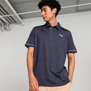 Cloudspun Haystack Men's Golf Polo, Navy Blazer Heather-High Rise, extralarge-IND