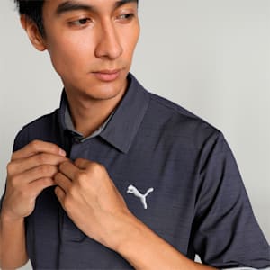 Cloudspun Haystack Men's Golf Polo, Navy Blazer Heather-High Rise, extralarge-IND