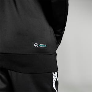Mercedes AMG Petronas MT7 Men's Slim Fit Track Jacket, PUMA Black, extralarge-IND