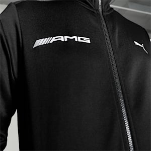 Mercedes AMG Petronas MT7 Men's Slim Fit Track Jacket, PUMA Black, extralarge-IND