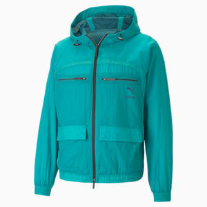 ユニセックス PUMA x KOCHE リバーシブル ウィンドブレーカー, Teal Blue, extralarge-JPN
