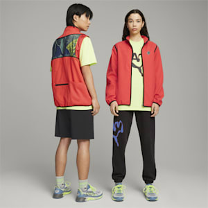 PUMA x PERKS AND MINI Zip-Off Jacket, Hibiscus, extralarge-GBR
