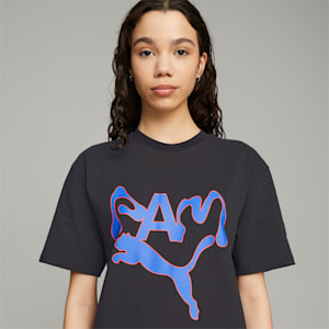 Camiseta estampada PUMA x PERKS AND MINI, PUMA Black